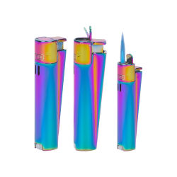MJ-121 Mix-Icy Clipper Metal Turbo Si̇boplu Çakmak - 1