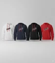 Nakış ve Baskı Seçenekli Kurumsal Kapşonlu Sweatshirtler - 1