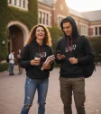 Nakış ve Baskı Seçenekli Kurumsal Kapşonlu Sweatshirtler - 2