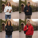 Nakış ve Baskı Seçenekli Kurumsal Kapşonlu Sweatshirtler - Fermuarlı - 2