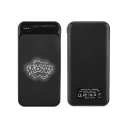 PB-155 Siyah-Kasa-Beyaz-Led 10.000 mAh Powerbank - 2