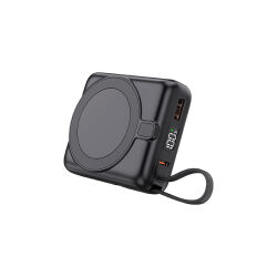 PB-4013 Siyah - Beyaz LED 10.000 mAh Powerbank - 2