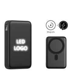 Powerbank 10000 mAh ( Işıklı Magsafe & 22.5w Hızlı Şarj ) - 