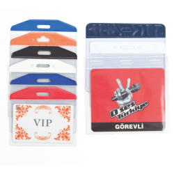 Pvc Kart Poşetleri / Dikey