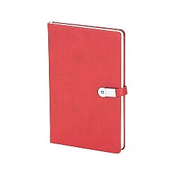 Termoderi Kapaklı USB'li Defter ( 13 x 21 cm ) - 2