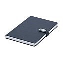 Termoderi Kapaklı USB'li Defter ( 13 x 21 cm ) - 3