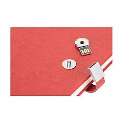 Termoderi Kapaklı USB'li Defter ( 13 x 21 cm ) - 5