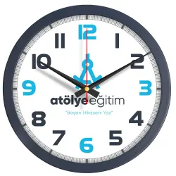 V30-333-L Plastik Duvar Saati - 1