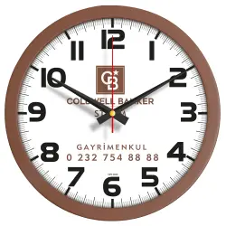 V30-334-KH Plastik Duvar Saati - 1