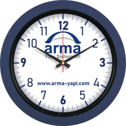 V30-346-L Plastik Duvar Saati - 1