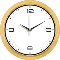 V30-506 Plastik Duvar Saati - 1