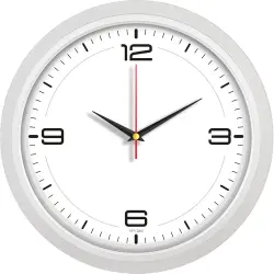 V30-506 Plastik Duvar Saati - 1