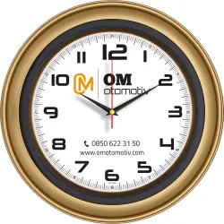 V30-509 Plastik Duvar Saati - 1