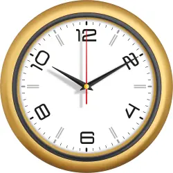 V30-510 Plastik Duvar Saati - 1