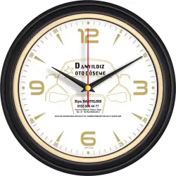 V30-522 Plastik Duvar Saati - 1