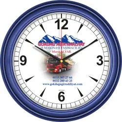 V30-523 Plastik Duvar Saati - 1