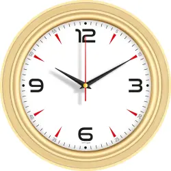 V30-527 Plastik Duvar Saati - 1