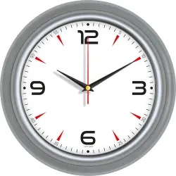 V30-527 Plastik Duvar Saati - 1