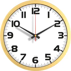 V30-534 Plastik Duvar Saati - 1