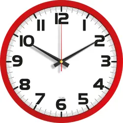 V30-534 Plastik Duvar Saati - 1