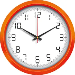 V30-551 Plastik Duvar Saati - 1