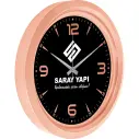 V30-743-B Metalize Duvar Saati - 1