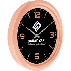V30-743-B Metalize Duvar Saati - 1