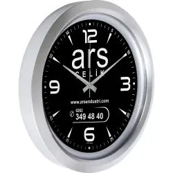 V30-743-G Metalize Duvar Saati - 1