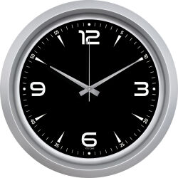 V30-743-G Metalize Duvar Saati