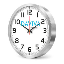 V30-970-B Alüminyum Duvar Saati - 