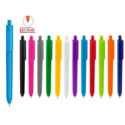 Yumuşak Yazımlı Jel Refil Plastik Kalem - Premium Yazım Deneyimi