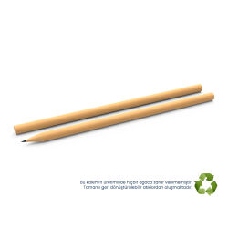 Yuvarlak Naturel Kurşun Kalem